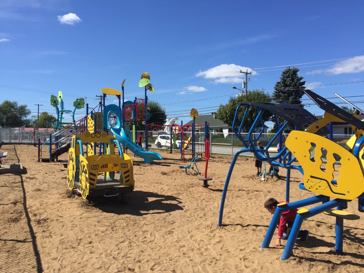 Modules de jeu au Parc-école