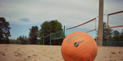 Terrain de volley-ball