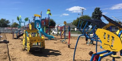 Modules de jeu au Parc-école