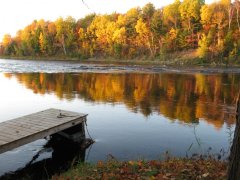 Quai sur la rivière