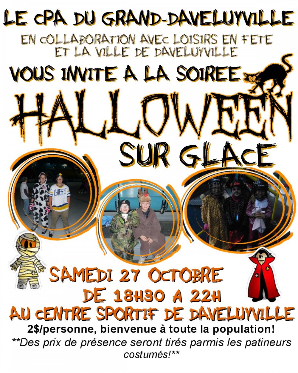 Halloween sur glace