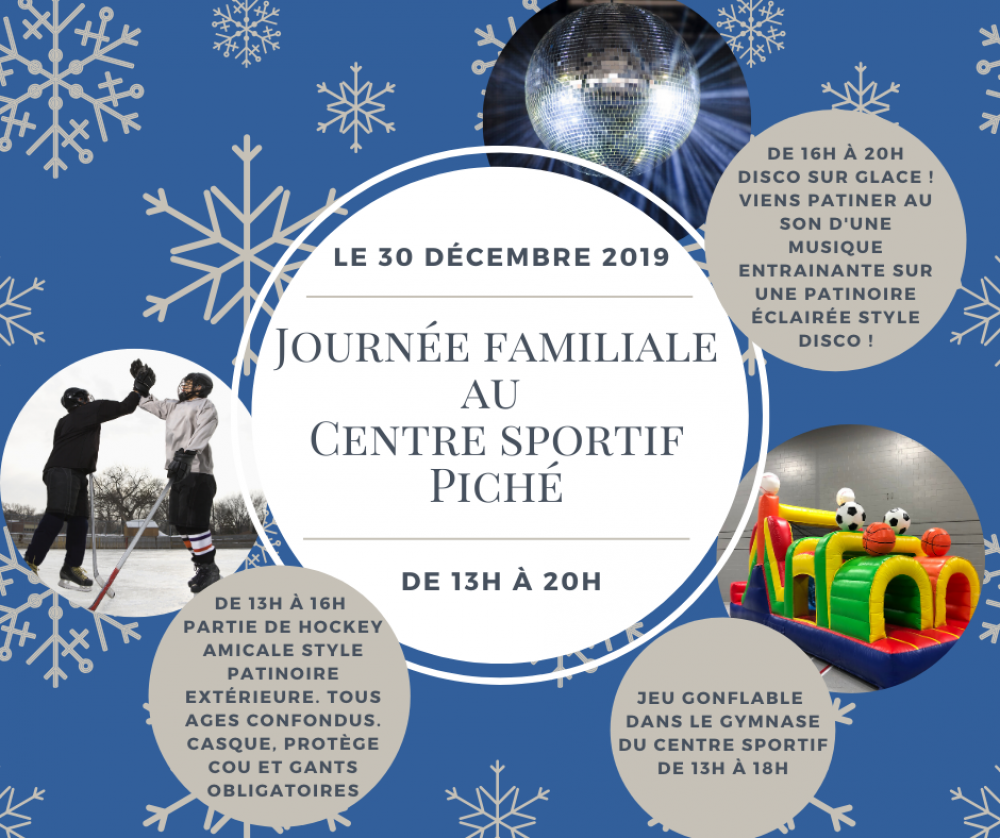 Journée familiale au Centre Sportif Piché