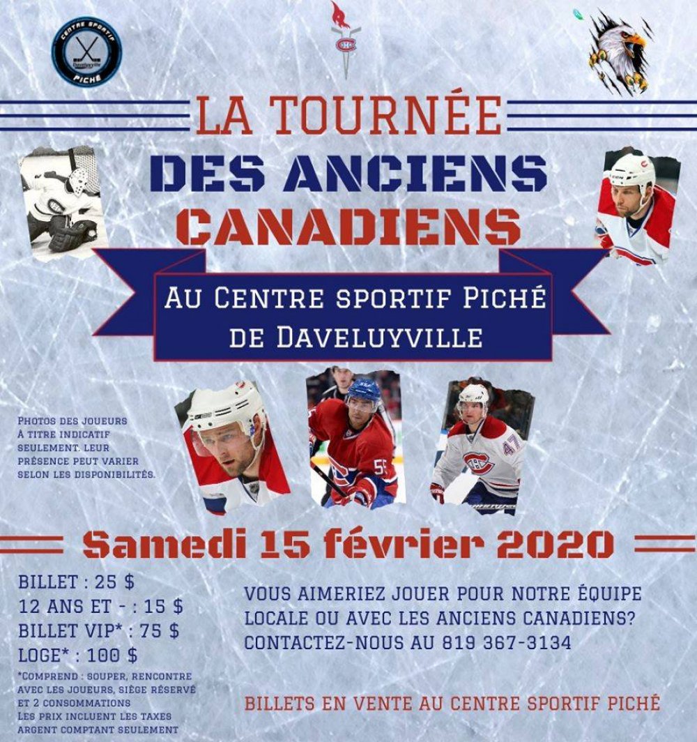 La Tournée des Anciens Canadiens à Daveluyville