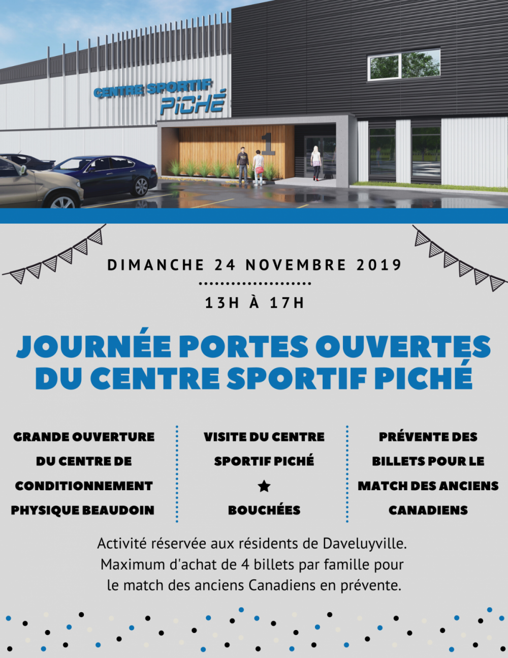 Portes ouvertes du Centre sportif Piché